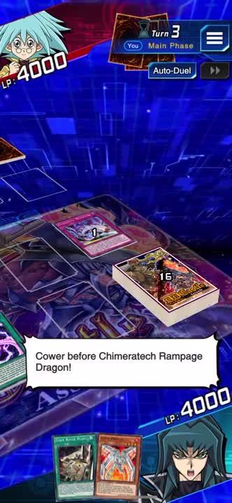Yu-Gi-Oh! Duel Links - Cyberload Fusion Magic Card Gameplay