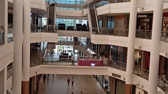 Wonderful shopping mall. Beautiful shopping centre in the world