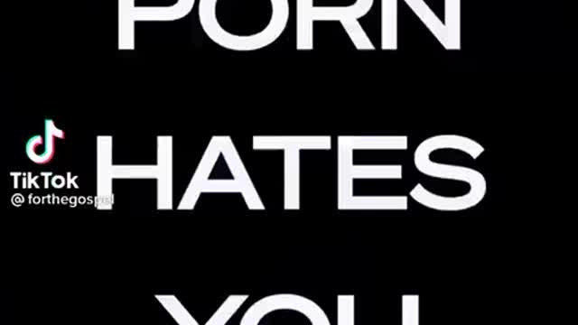 Porn Hates You!