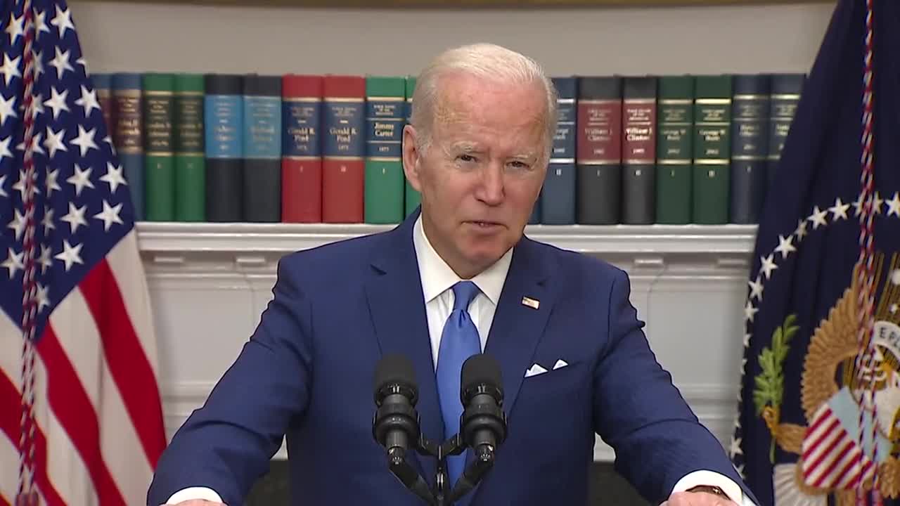 Biden: "Basically, we’re out of money."