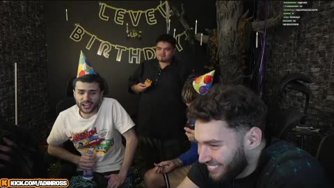 Adin Ross celebrate his birthday with his fellow streamers buddies the final post 🥳🎈🎂 10/14/24part5