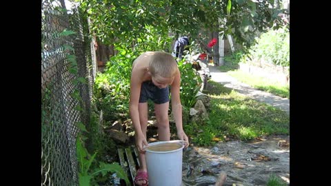 Water treatments in the village