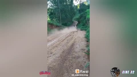 funny videos crash motorcycle kkkk