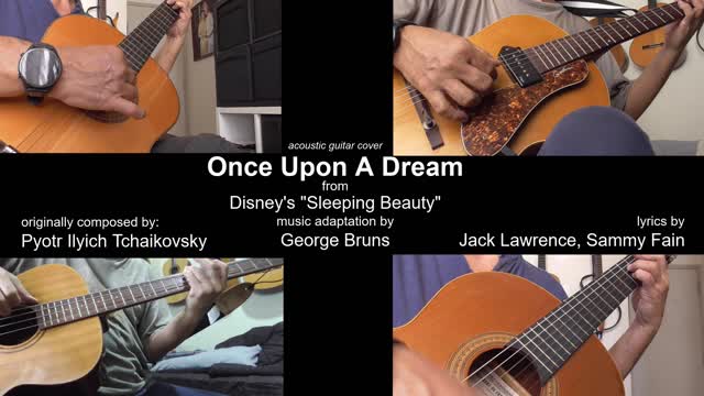 Guitar Learning Journey: "Once Upon a Dream" cover - instrumental