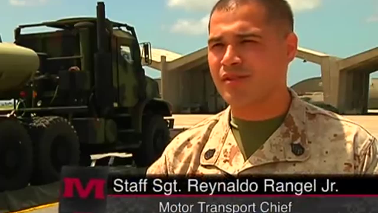 Motor Transport support servicemembers on Kadena Air Base