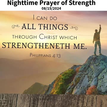 Nighttime Prayer of Strength #youtubeshorts #grace #jesus #mercy #faith #fyp #bless #love #trust