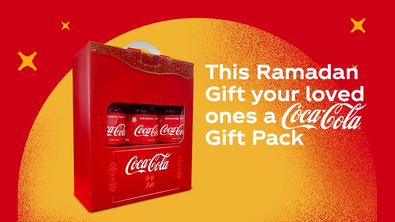 Share the joy of Ramadan by gifting your loved ones the Coca-Cola gift pack