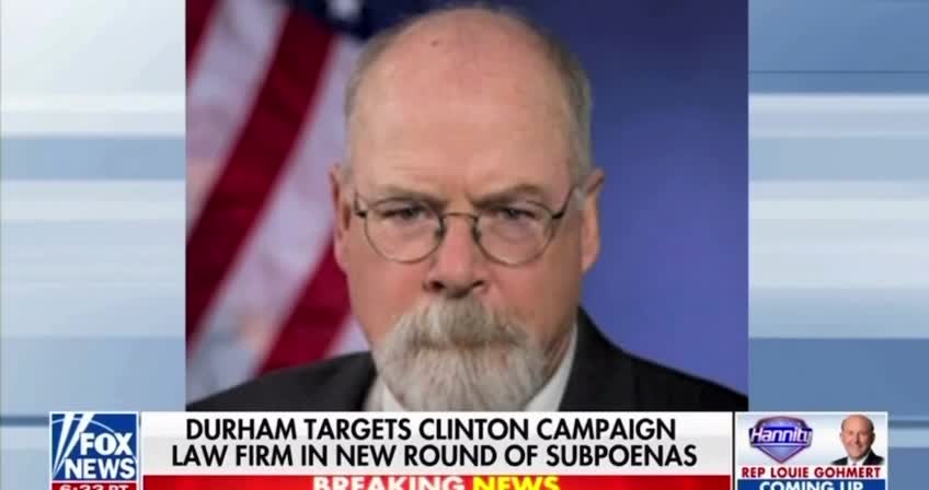 John DURHAM is "Widening His Net' on Spygate Investigation