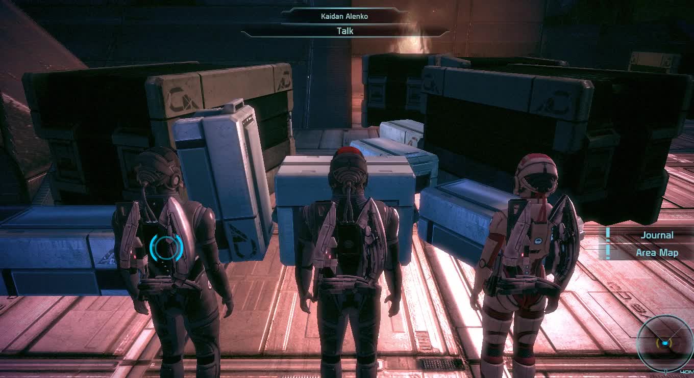 Shepard, Alenko & Ashley Mass Being Told Who Killed Spectre Nihlus Effect Mod Eden Prime Game-Play