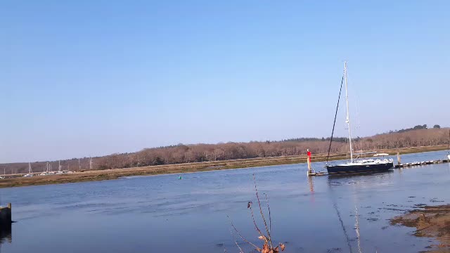 River Beaulieu. At Bucklers hard. New forest