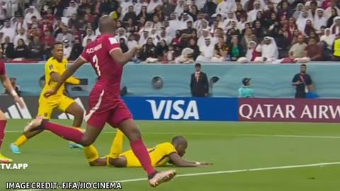 Fifa World Cup 2022 First Goal E. Valencia First Goal In Fifa 2022 Qatar Vs Equador Match 1 Goal