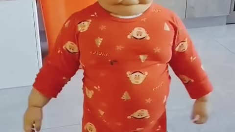 funny baby dance