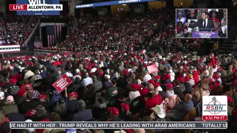 FULL SPEECH: Senator Marco Rubio Delivers Remarks in Allentown, PA - 10/29/24