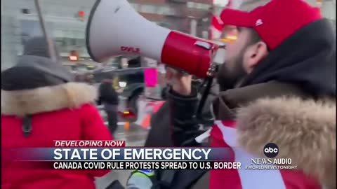 Protest over vaccine mandates brings Canadian government to a standstill