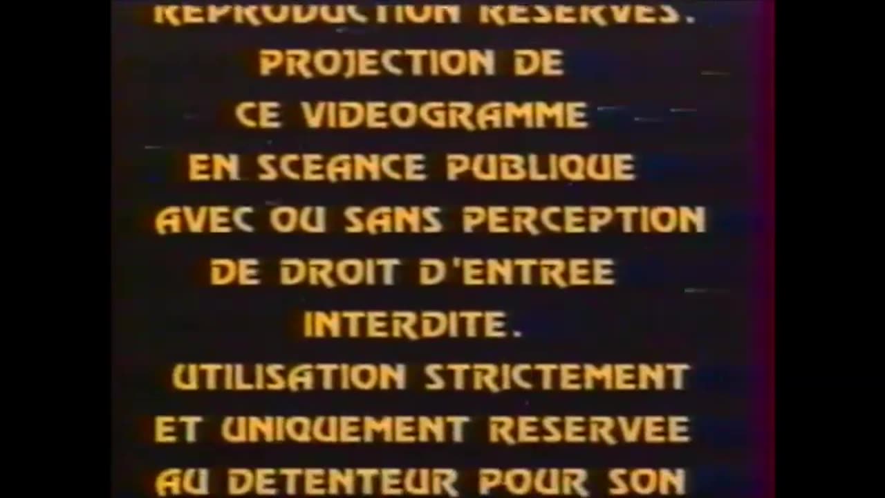 VHS Opening #505 Opening to my 1987 French SECAM VHS of Hot Splash 6/22/22