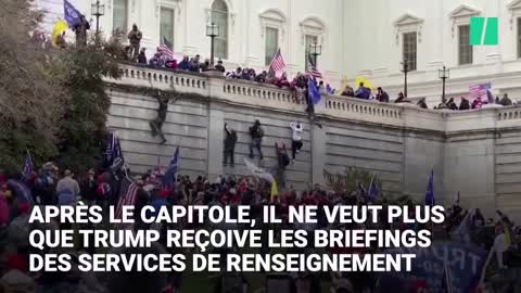 Joe Biden ne veut plus que Donald Trump reçoive d'informations confidentielles