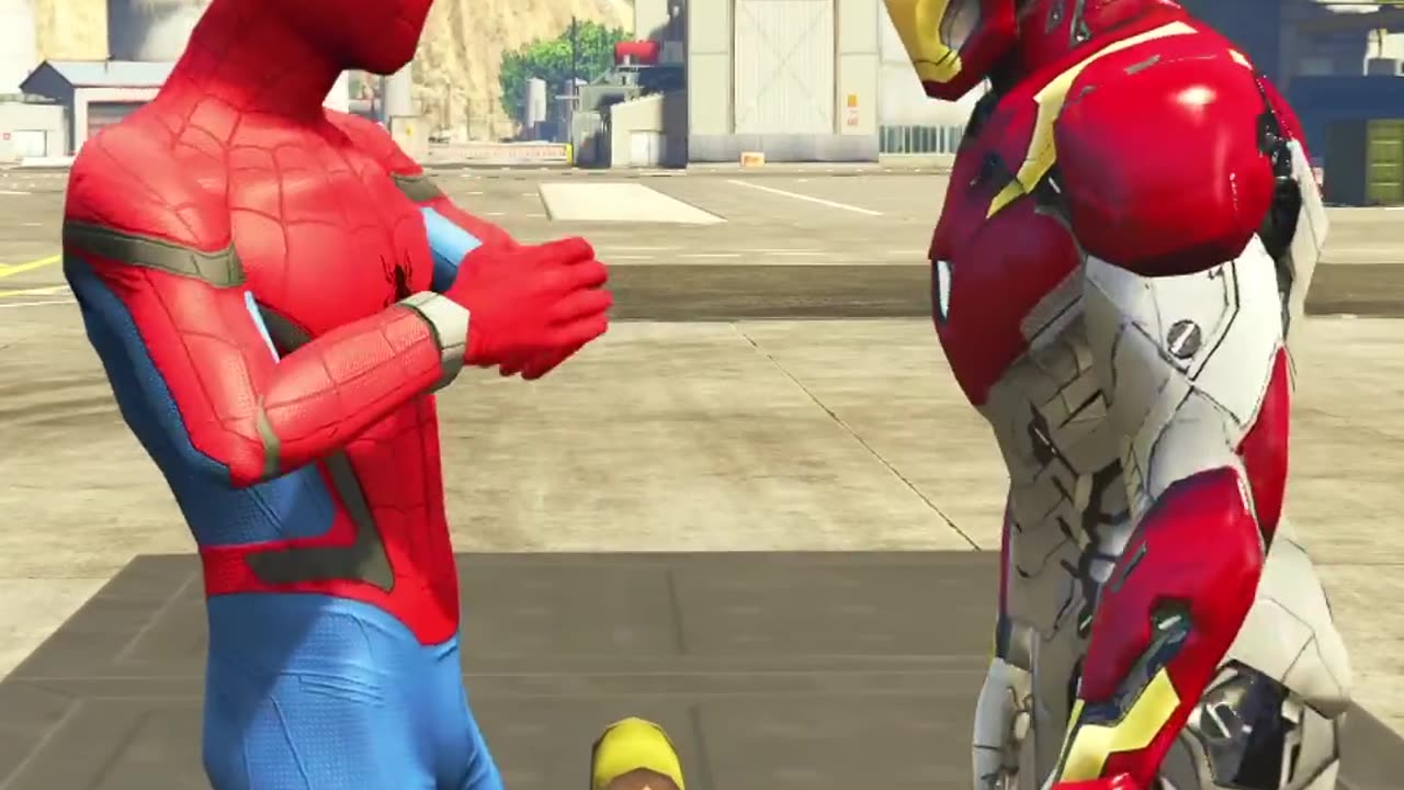 GTA V Superhero VS Anime Slap Battle Who Will Win?