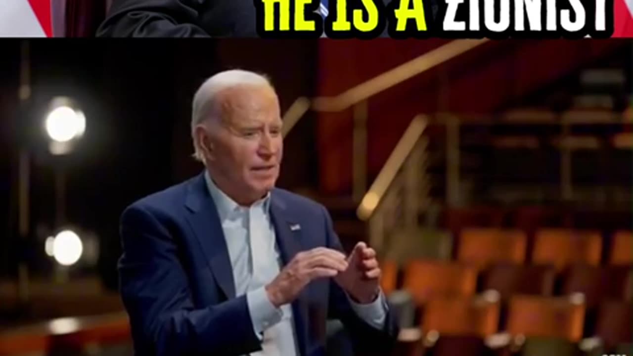 Biden Says He Is A Zionist