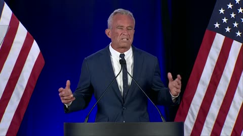 RFK Jr Speech of a Lifetime... the democrats are evil , support Trump