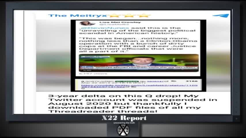 X-22 Report vom 22.3.2022