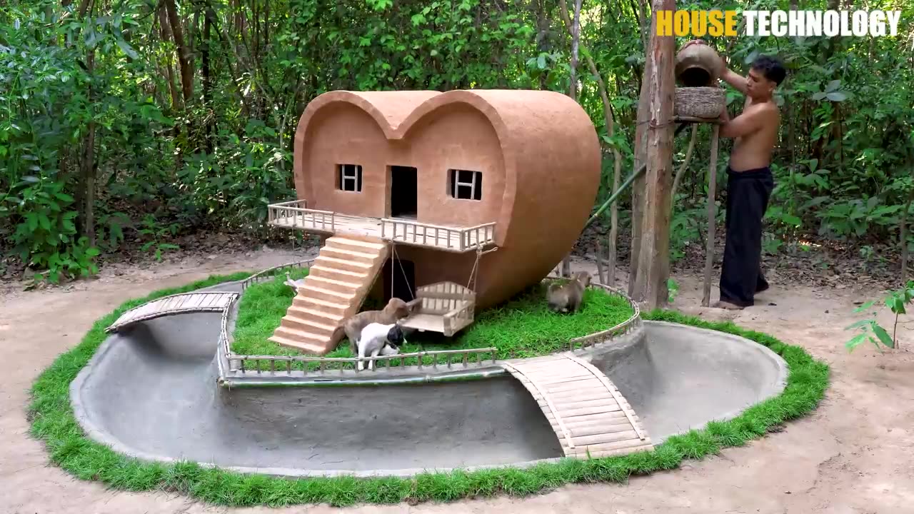 From Dog Rescue to Luxury Dog Mansion - You Won't Believe What Happens Next!