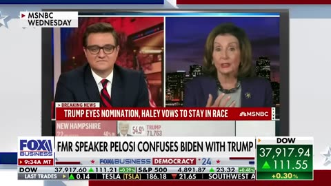 Nancy Pelosi makes blunder live on air after ripping Trump’s ‘cognitive disorder’