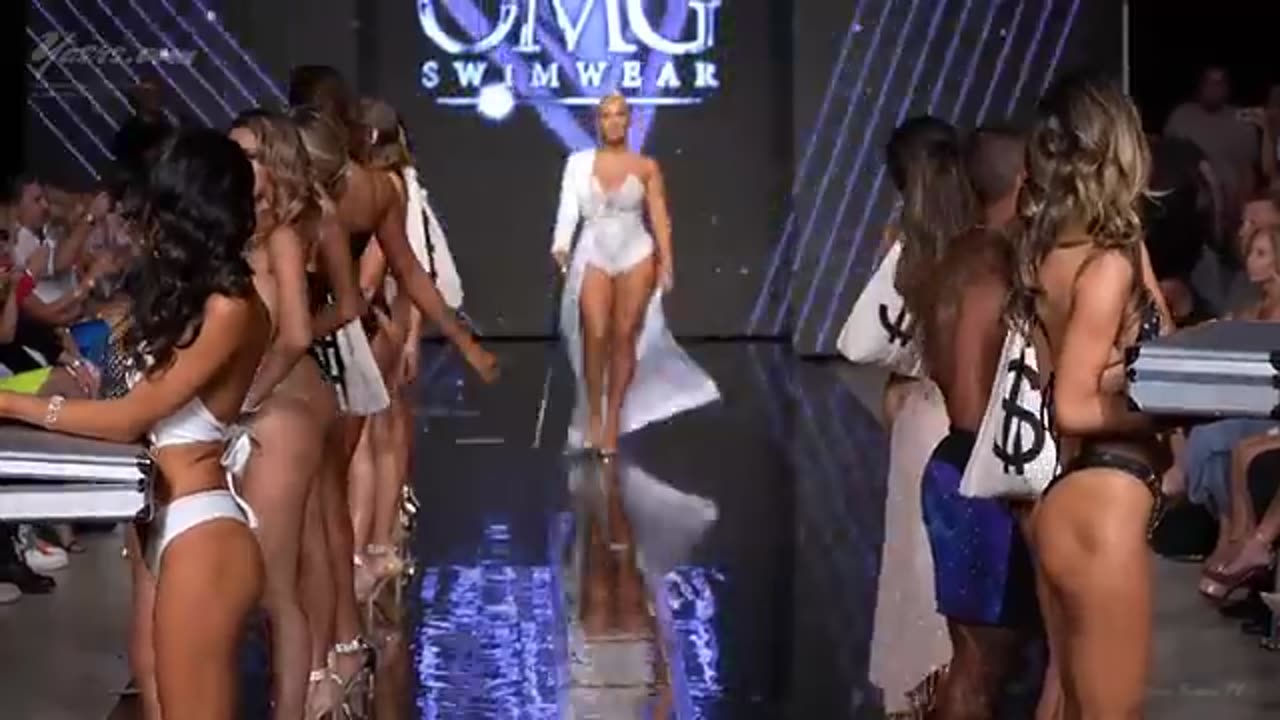 OMG Swimwear Fashion Show Miami Swim Week Art Hearts Fashion #fashion #bikini #usa