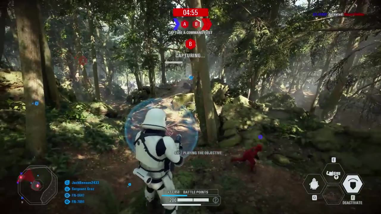 SWBF2 2017: Instant Action Mission (Attack) First Order Takodana Gampelay