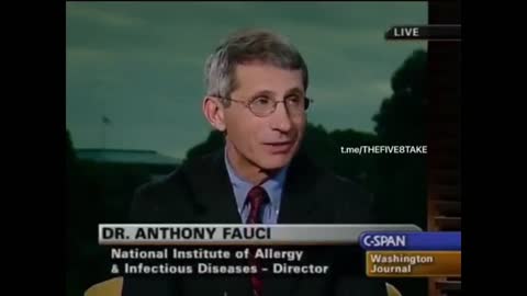 Talk about flip-flop Fauci