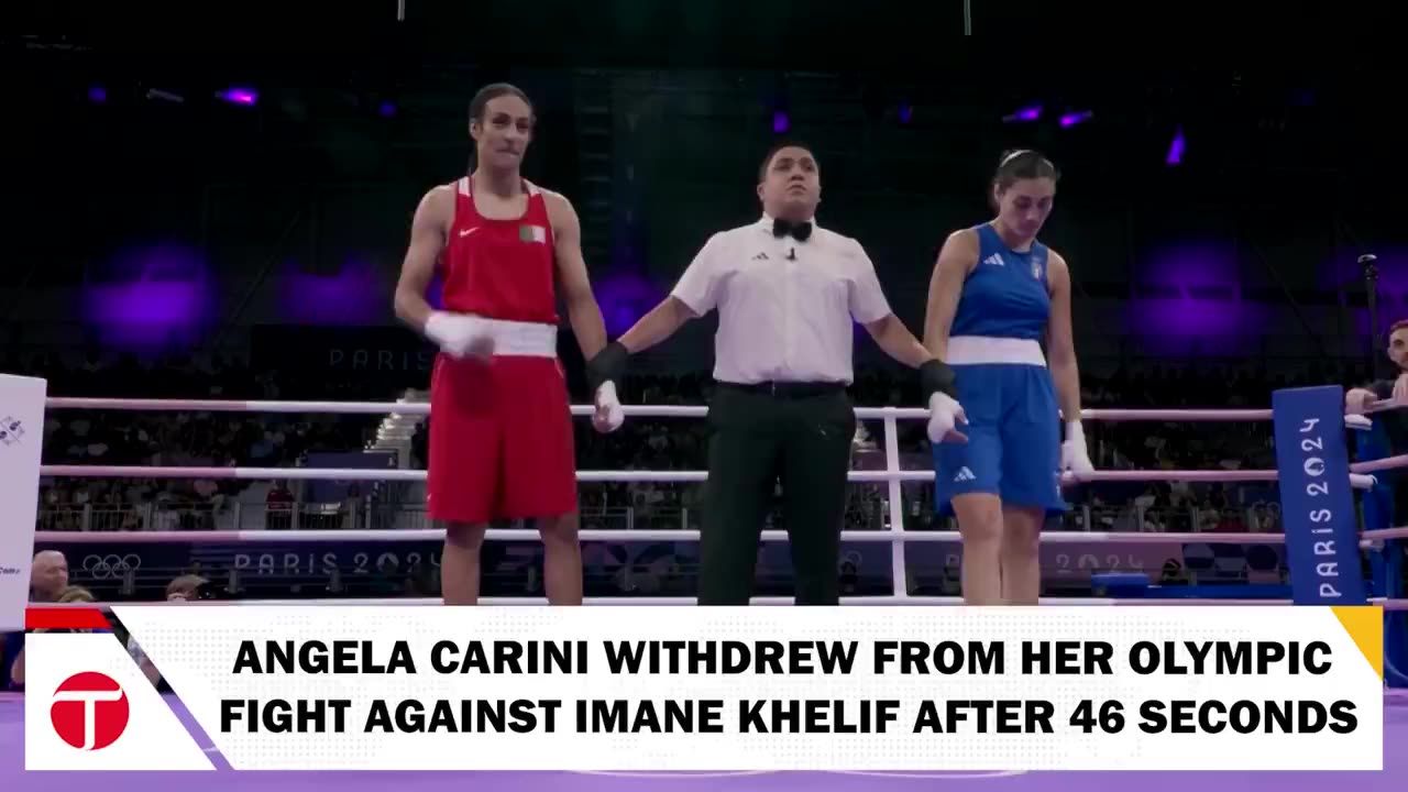 "Angela Carini’s Protest Shakes the World After Brutal Match Against Algerian Opponent"