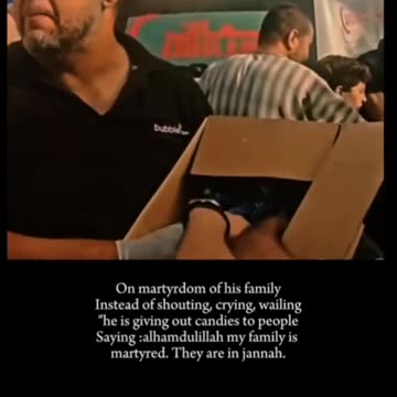 ONLY PALESTINIANS HAVE THIS LEVEL OF EMAAN