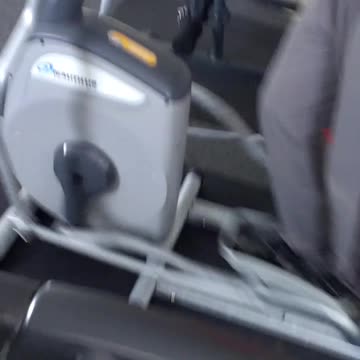 Two Kids on an Elliptical