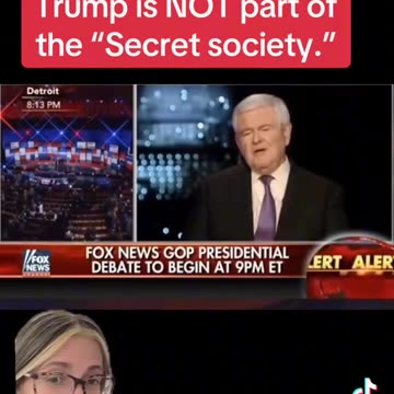 Trump is not apart of their “club” their bs secret society