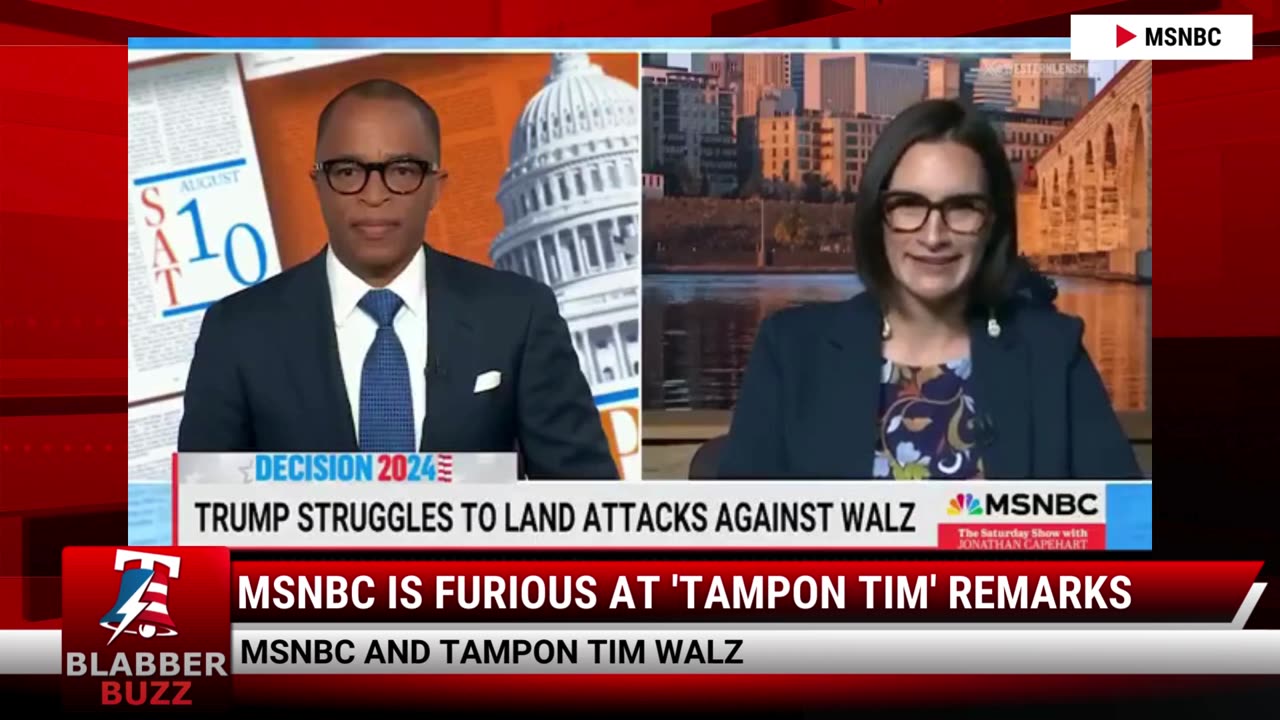 MSNBC Is Furious At 'Tampon Tim' Remarks