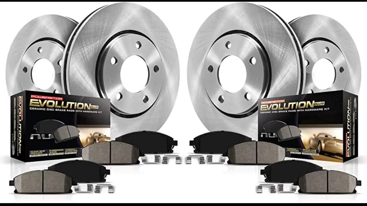 Review: Power Stop KOE2840 Autospecialty Front and Rear Replacement Brake Kit-OE Brake Rotors &...