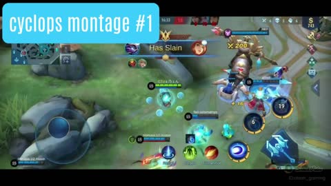 CYCLOPS MONTAGE GAME PLAY 2021