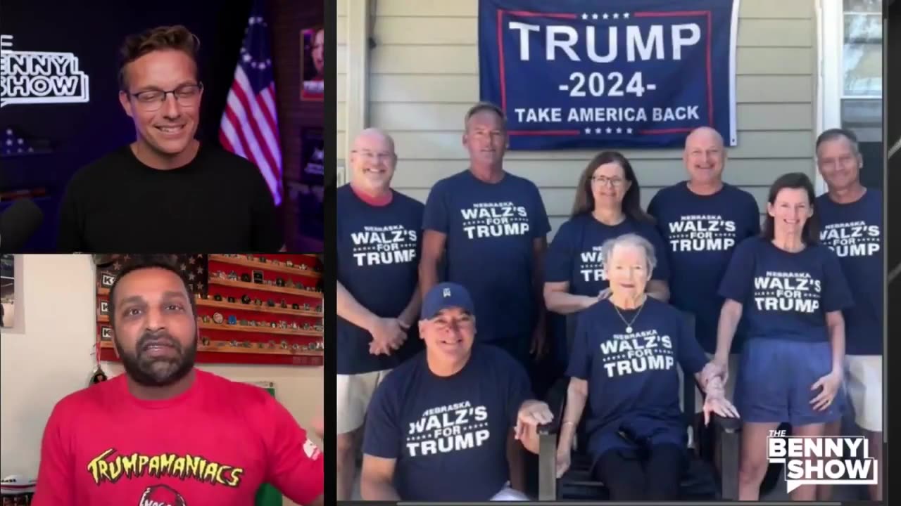 Tim Walz Whole Family Endorses Trump