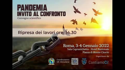 PANDEMIA - invito al confronto - TERZA PARTE - 4 GENNAIO