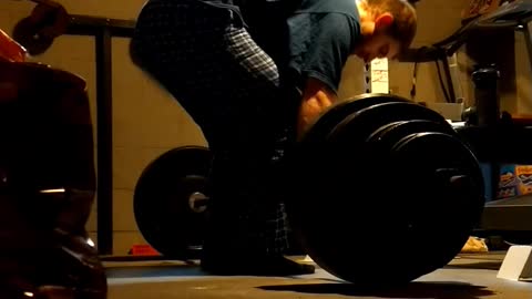 465 deadlift with straps and belt