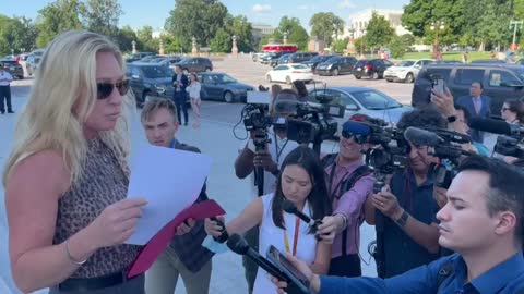 Rep. MTG Files Impeachment Papers Against Top Biden Official (VIDEO)