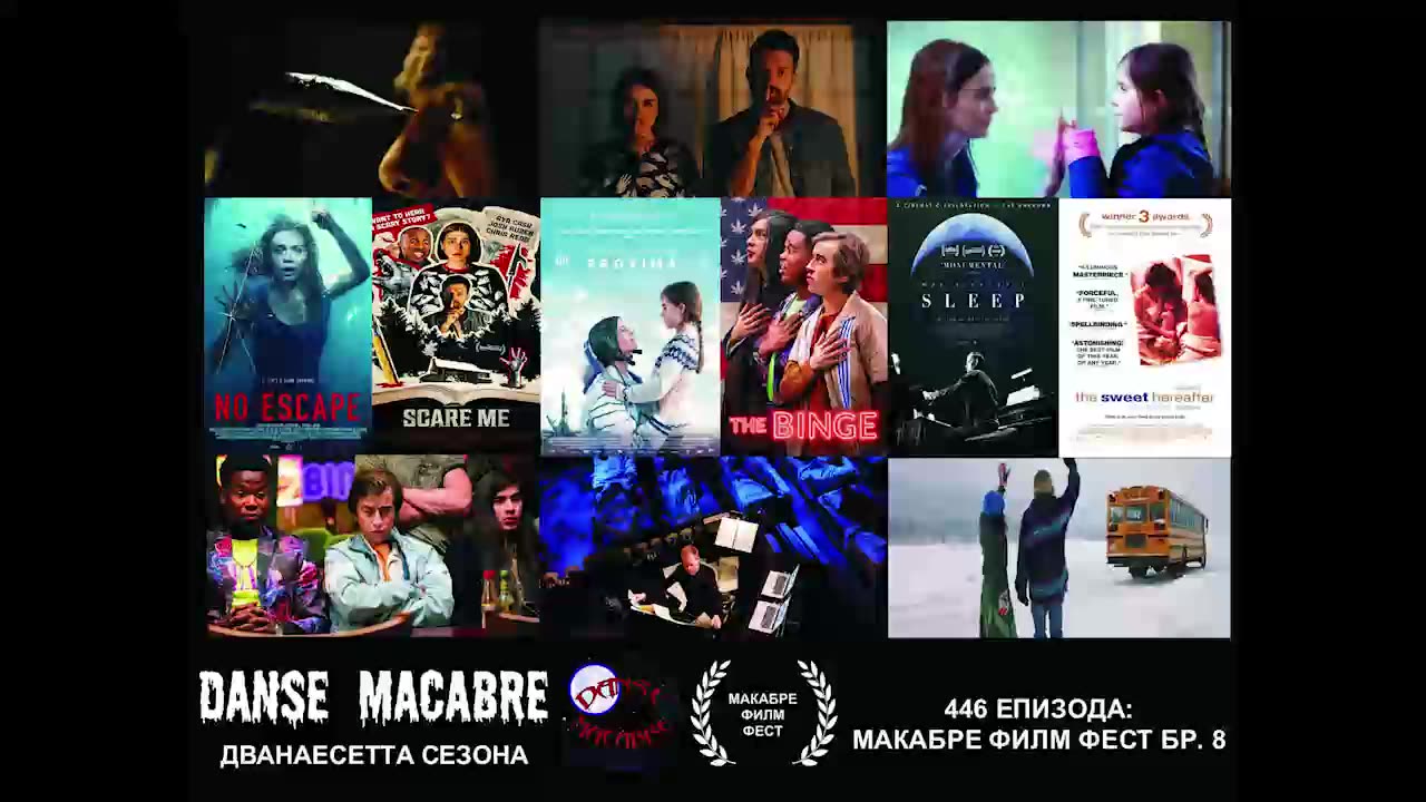 Danse Macabre (446 Izdanie) Macabre Film Fest part 8 OSUM 07 10 2020@KANAL 103