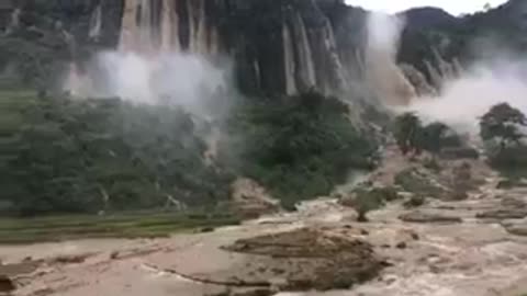 Rain Floods in HoaBinh - VietNam