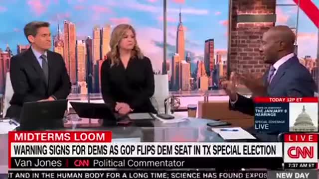 CNN's Van Jones Democrats for “talking weird” to working-class voters, “I've never met a Latinx"