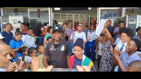 Celebrations as Leonay Kock arrives back in Kimberley
