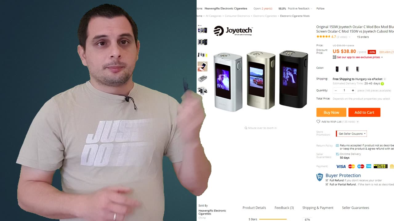 Aliexpress pénzviszafizetés igénylése (tutorial)