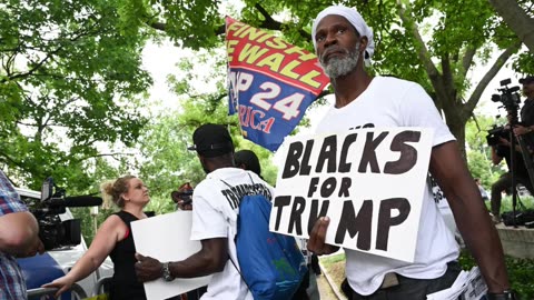 Votantes negros por Trump, es tendencia.