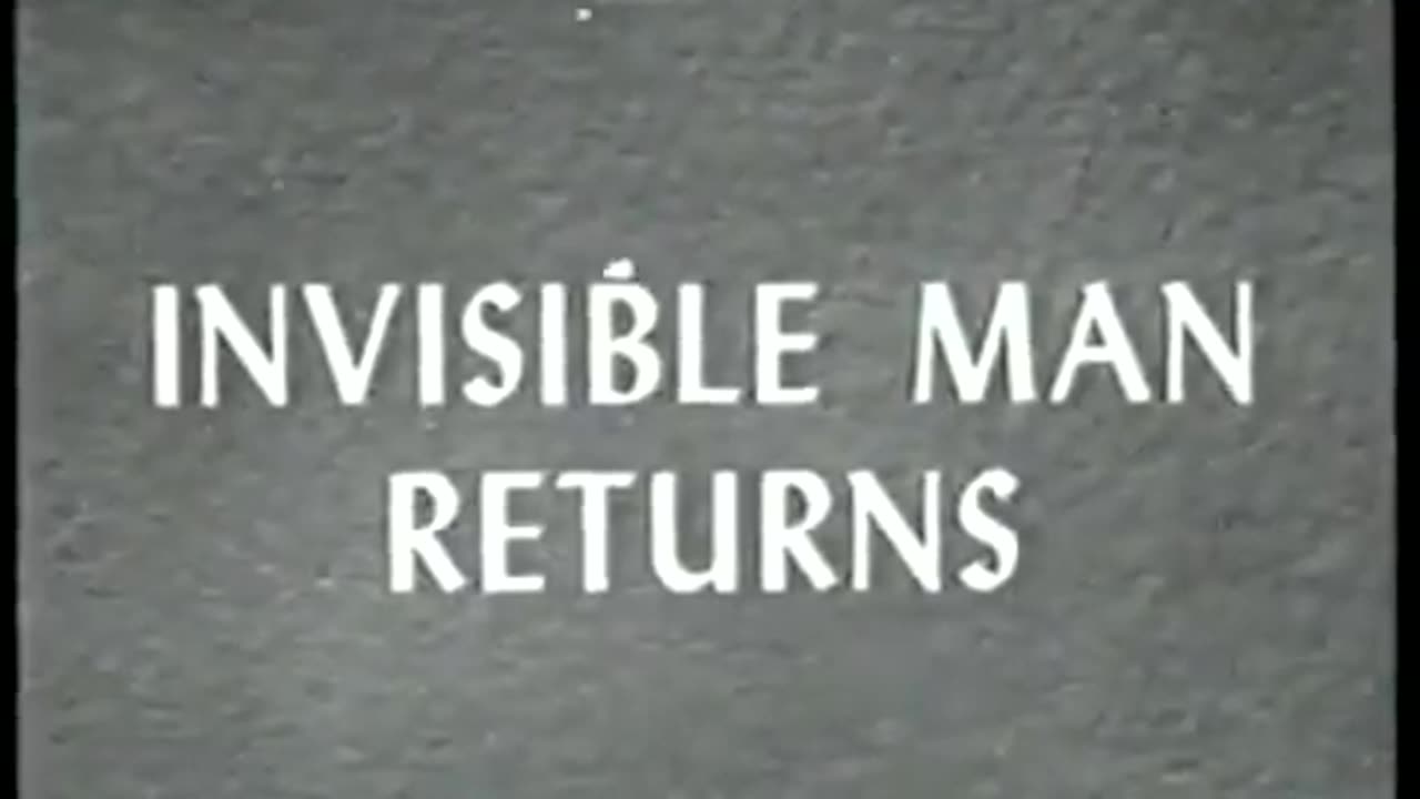 The Invisible Man Returns (1940) trailer