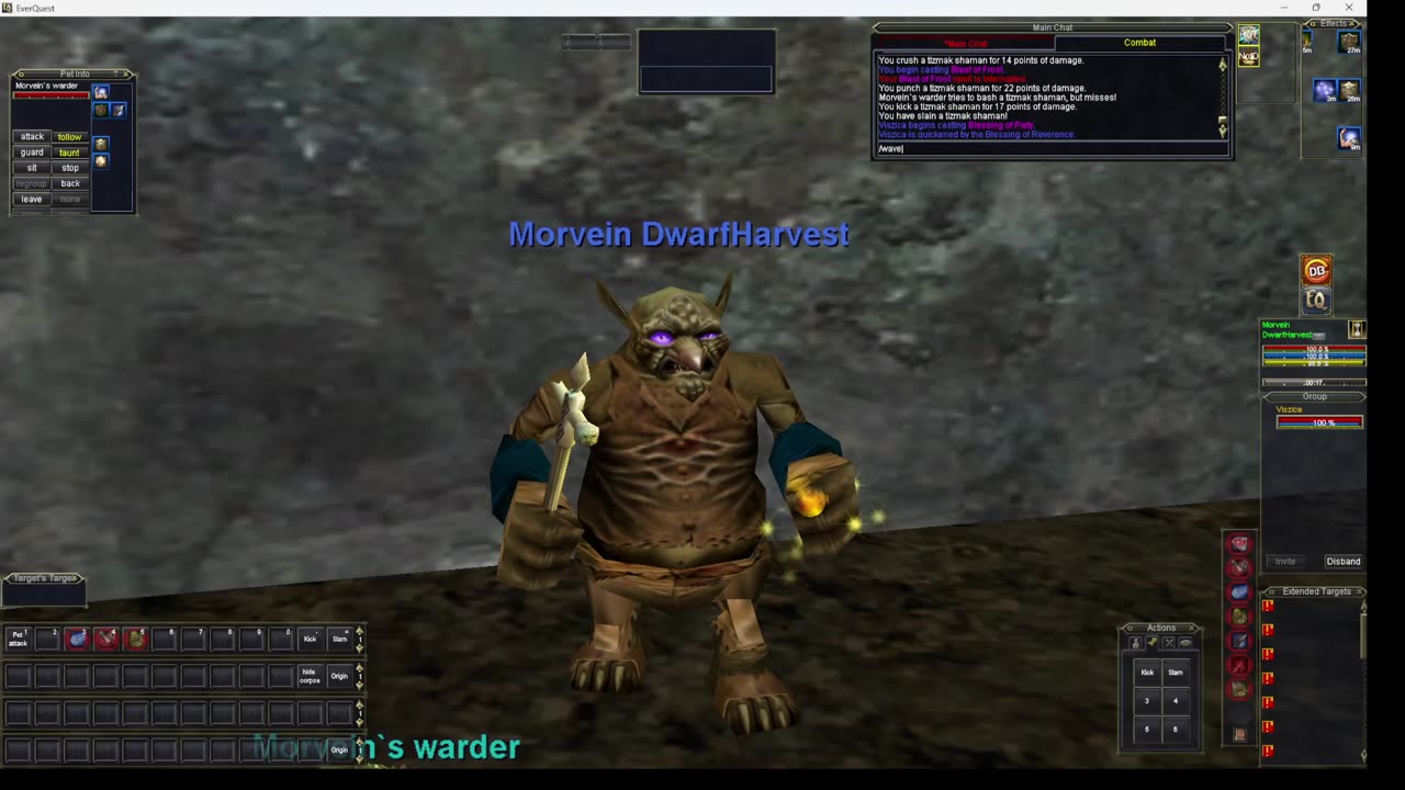 Morvein - Coming Back To The Tizmak Caves - Everquest