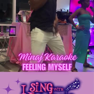 Minaj Karaoke | Feeling Myself Cover | I Sing With Jeannie Magical Karaoke