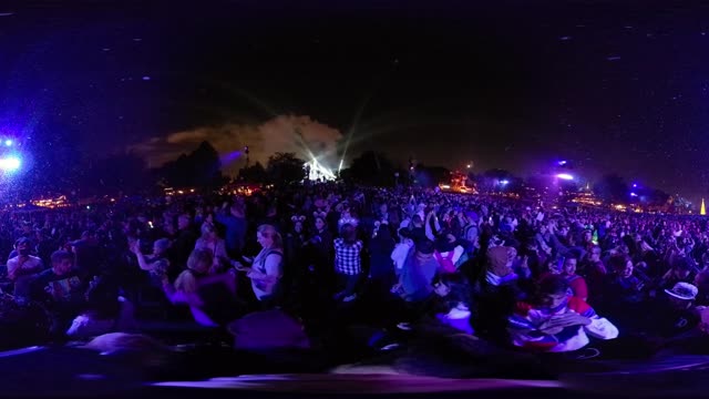 Main Street, U.S.A. Christmas Fireworks 360 2019